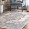 Nuloom Harriet Vintage Medallion Fringe Area Rug 4ft x 6ft KHMC04C-406 - alternate 1